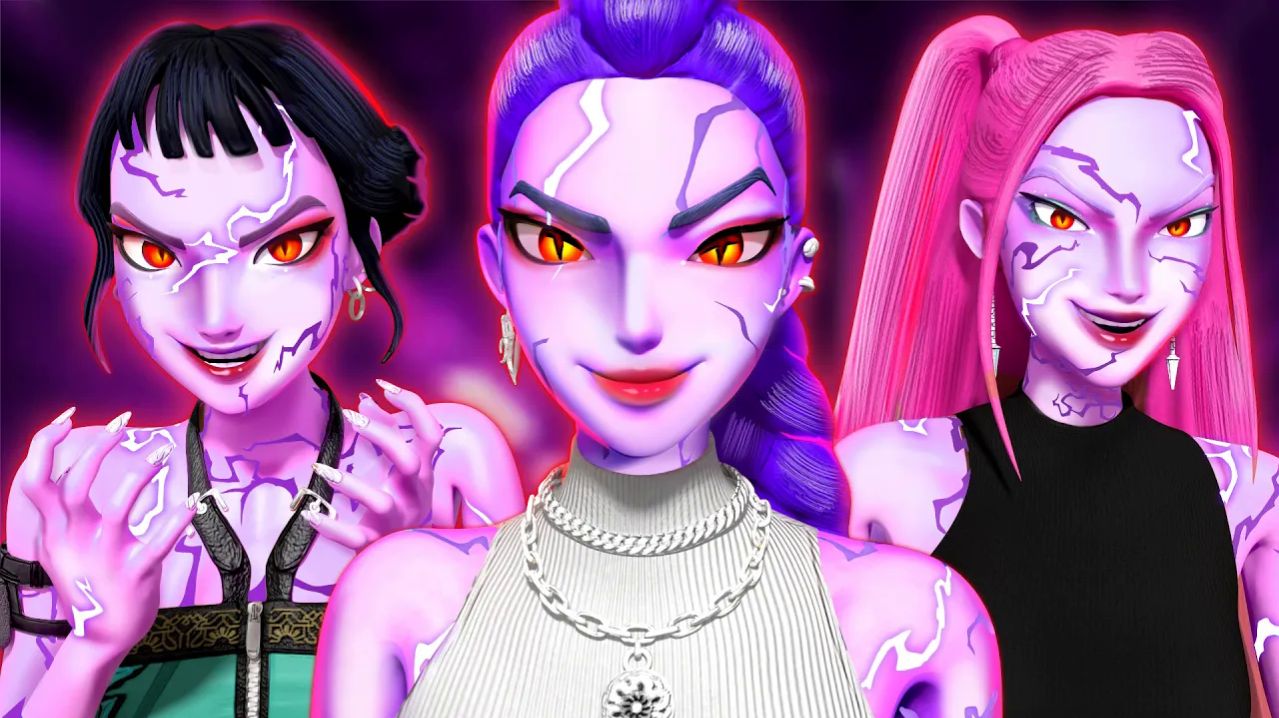 ХАНТРИКС, НО ОНИ ЖЕ ДЕМОНЫ! Аниме «Охотники на демонов» в стиле кей-поп