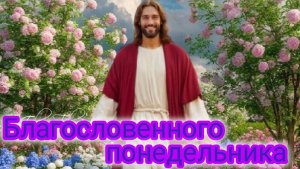 Благословенного понедельника! Шикарная музыкальная открытка.