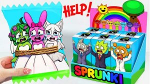 СПАСИТЕ СПРУНКИ! 📦 РАСПАКОВКА САМОЙ БОЛЬШОЙ ТАЙНОЙ КОРОБКИ INCREDIBOX | ПИНКИ x ОРЕН БУМАЖНЫЙ  ASMR