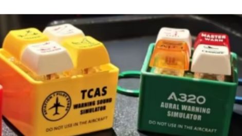 AIRBUS A320 KEYCHAIN И TCAS. МНЕ КУПИЛИ КНОПКИ СО ЗВУКОМ!