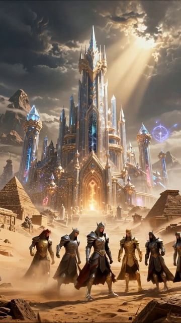 Воины света: Путешествие к загадочному замку #фэнтези #приключения #магия