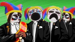 The Amazing Digital Circus & part3 & Jax's little brother Indulging in - Coffin Dance (Cover)