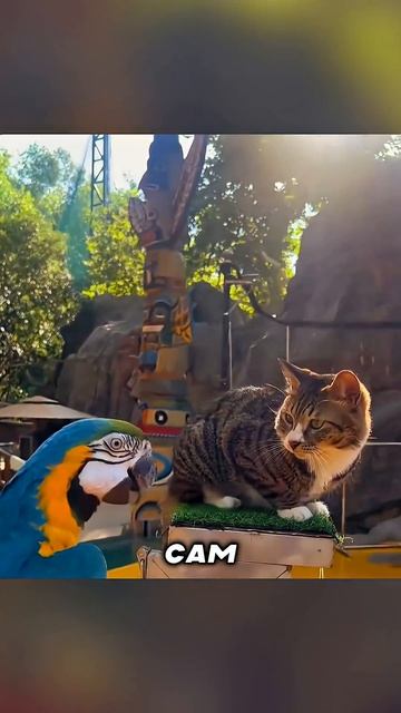 БЕЗДОМНЫЙ КОТ пришёл за едой стал ЗВЕЗДОЙ океанариума 🤯🐱🎪