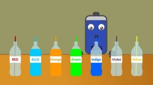 🔋 Low Battery Overcharged  🌈 ASMR Rainbow Colorful Drinks  ASMR Drinking Sounds  NCR Animation