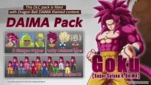 Dragon Ball FighterZ — трейлер персонажа Гоку SS4 ДАЙМА для PS5 и PS4