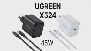 UGREEN 45W GaN X: Маленькая зарядка, которая тянет даже ноутбук! Обзор модели X524