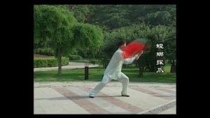 Тайцзи Яншен: «Комплекс с двумя веерами» Выполняет ZHANG JIAN.