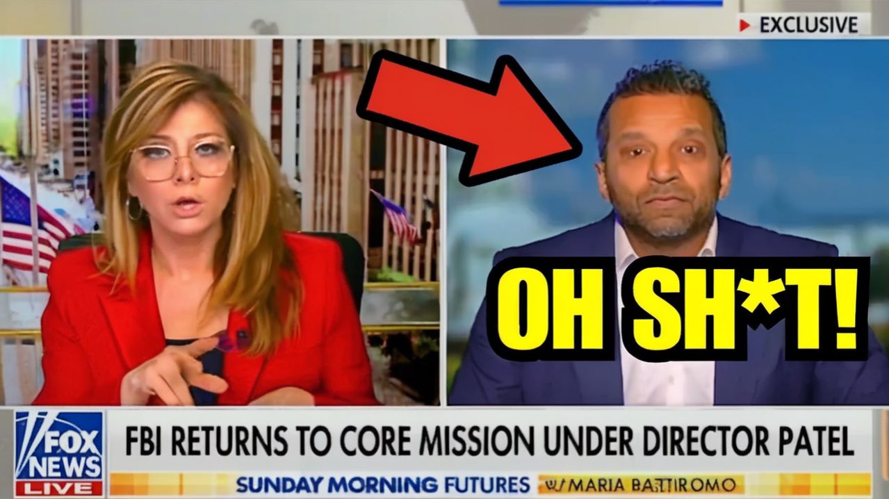 MAGA Fox Host Gives Kash Patel PANIC ATTACK ON AIR