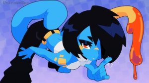 ВВВниз фурри мультик под музыку фурри саломандра танцует