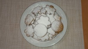 Новости из кухни. песочное печенье