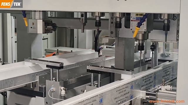 FENSTEK American Type UPVC Profile Cutting & Milling Machining Center#fenstek #machine #upvcprofile