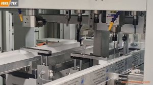 FENSTEK American Type UPVC Profile Cutting & Milling Machining Center#fenstek #machine #upvcprofile