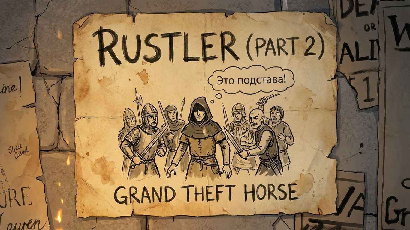 Rustler (Grand Theft Horse) 2 часть