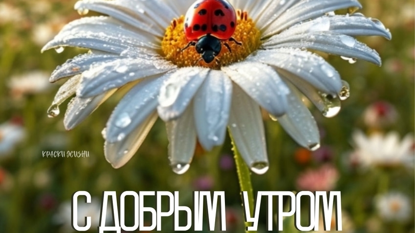 С понедельником! С добрым утром. Самая лучшая музыкальная открытка.