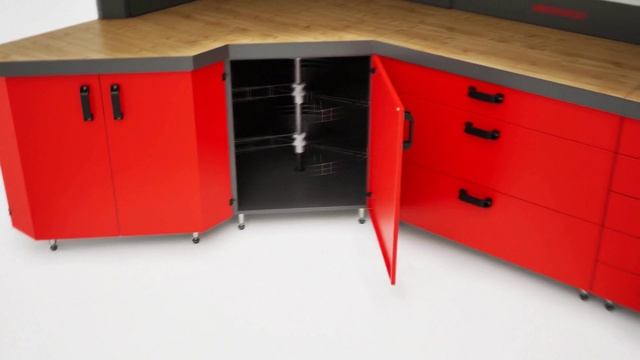 Видео обзор набора мебели для гаража KronVuz-KV-20002