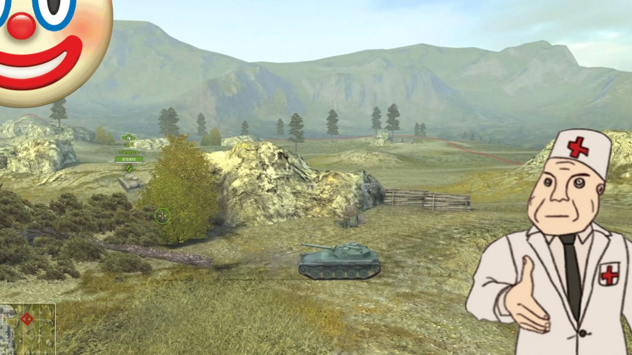 ВЕШАЮСЬ НА ЁЛКЕ в WoT Blitz