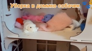 Уборка в домике собачек 🐾