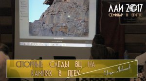 Игорь Левашов: Спорные следы ВЦ на камнях в Перу
