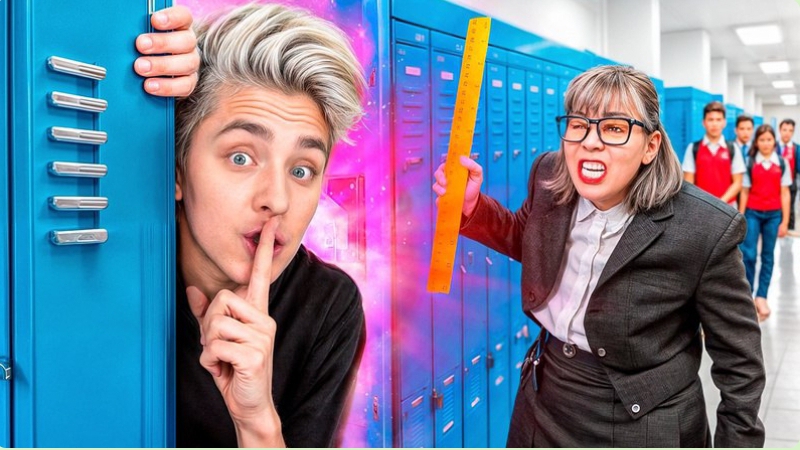 Я Построил СЕКРЕТНУЮ КОМНАТУ в САМОЙ СТРОГОЙ ШКОЛЕ !