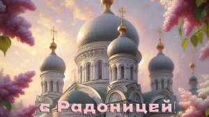 Радоница - день памяти. Шикарная музыкальная открытка.