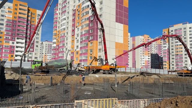 ЕВРОПРОМ  Https://europrom72.ru/  Заливка бетона в два автобетононасоса