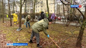 В Кирове на месте будущей «Аллеи Славы» прошел субботник
