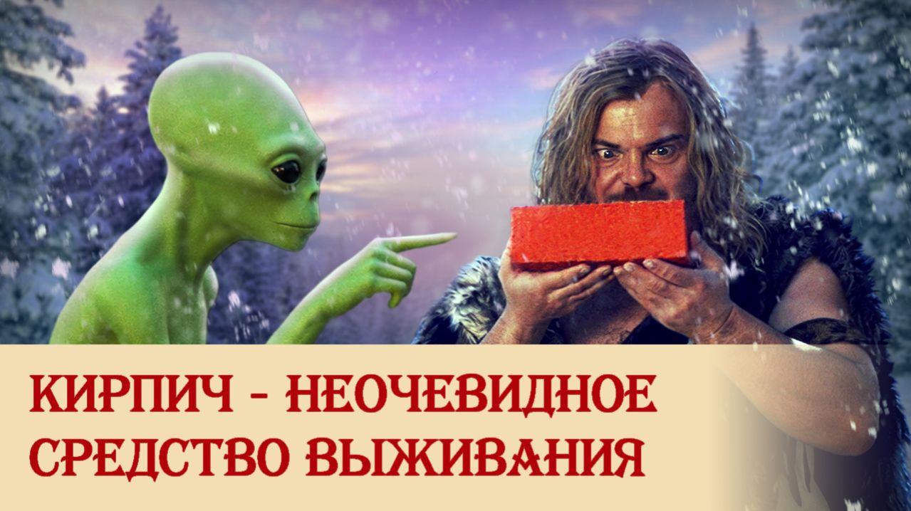 Кирпич — неочевидное средство выживания