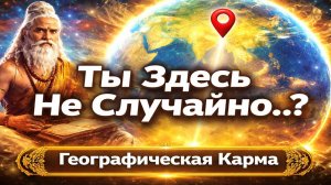 Твоё МЕСТО РОЖДЕНИЯ не СЛУЧАЙНО! Веды РАСКРЫВАЮТ Код ГЕОГРАФИЧЕСКОЙ КАРМЫ и Судьбы.