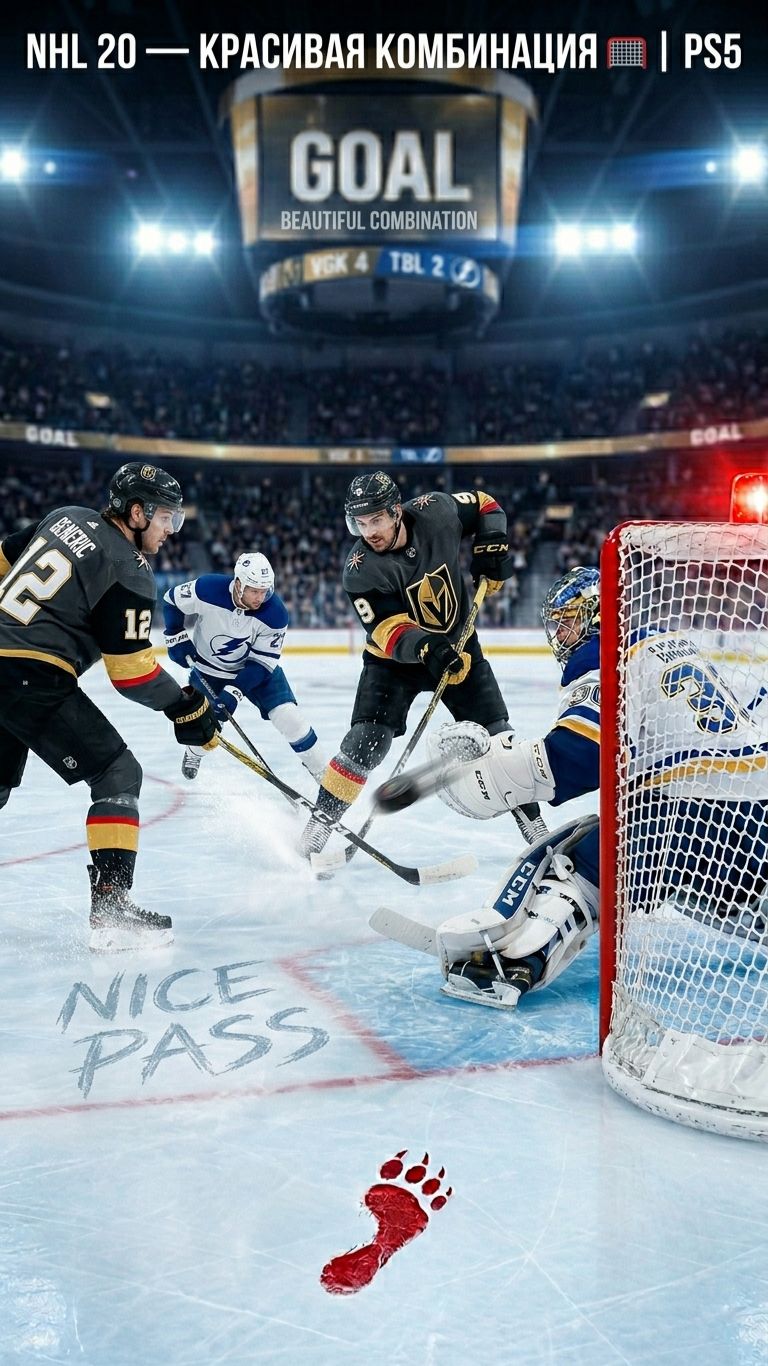 NHL 20 — КРАСИВАЯ КОМБИНАЦИЯ 🥅 | PS5