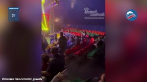 Шокирующий инцидент в Ростове: тигр прыгнул в зрительный зал во время циркового выступления