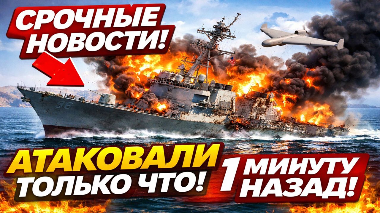 Новости СВО на 20 Апреля - Иранская мина остановила эсминец США в Ормузском проливе! Последние СВО