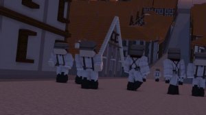 The Rumbling arrives at Marley [AoT - Minecraft Animation] [Remastered]