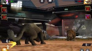 Прошла повторяющие схватки до конца, « Я играю в Jurassic world the Game »