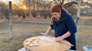 Древние традиции выпечки хлеба на дровах Азербайджанская Кухня Деревенская Кухня  Рецепты
