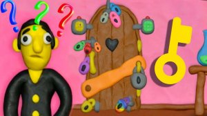 КАК Открыть Эту ДВЕРЬ. Ищем КЛЮЧИ от ЗАМКОВ в КВАРТИРЕ ЧУДИКА. Мультики для детей. Детские мультики