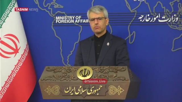 Официальный представитель Министерства иностранных дел Ирана Эсмаил Багаи, 20 апреля 2026 года