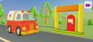 Мультики для детей. Собираем скорую помощь. Изучаем детали.