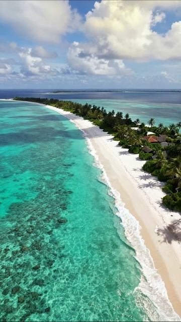 Экзотические Мальдивы: рай на земле #Мальдивы #отпуск #пейзаж