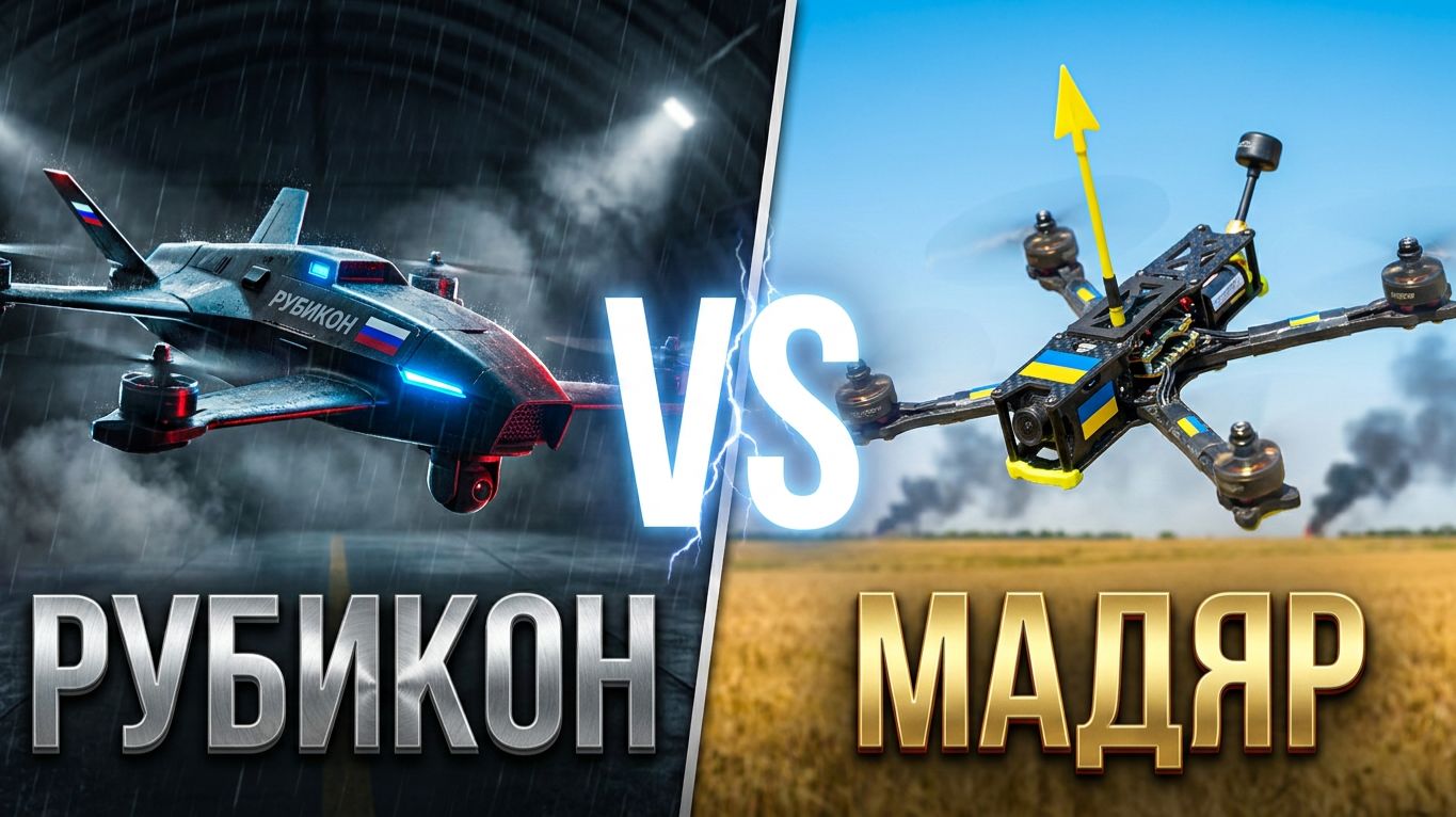 РУБИКОН Vs ПТАХИ МАДЯРА. Чья элита эффективнее в войне дронов? У кого тактика БПЛА оказалась лучше?