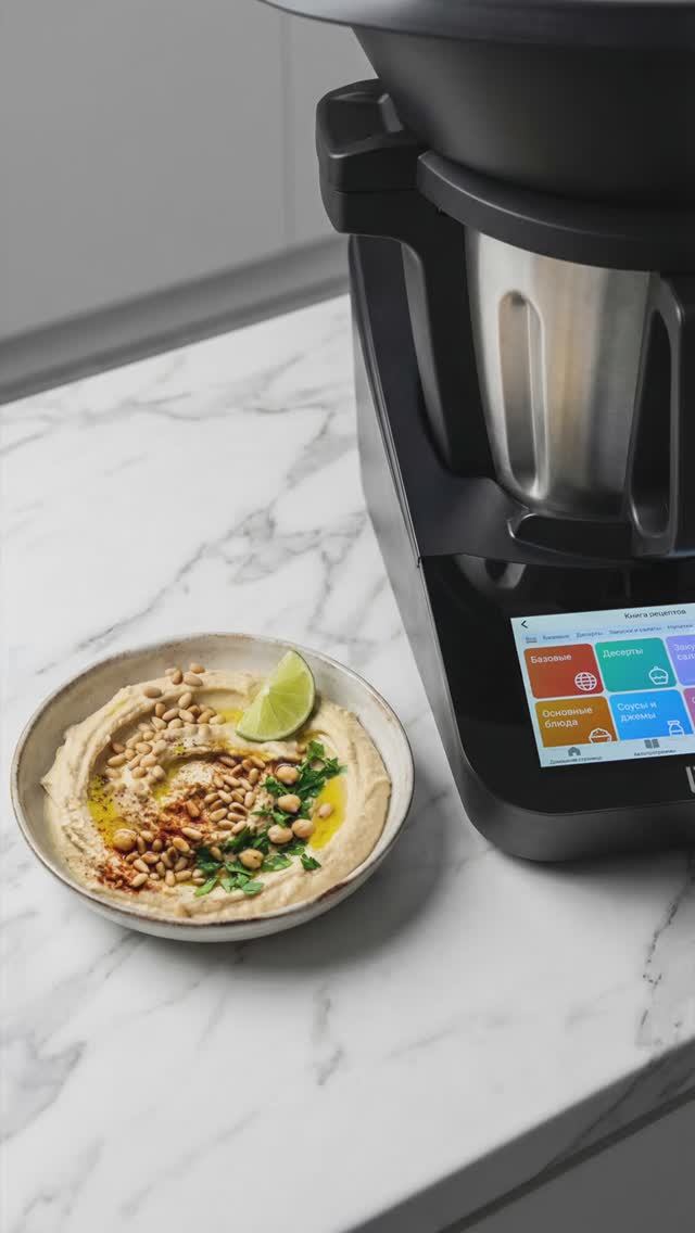 Нежный хумус с кедровыми орешками #рецепт #хумус #еда