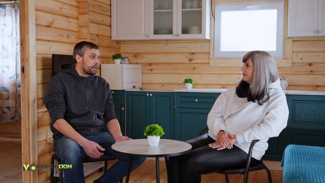 Отзыв заказчика Дом 6 м*9 м Брус 140*60 мм