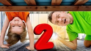 Где цифры? Веселая игра в счет с Алексом и папой. Видео для детей