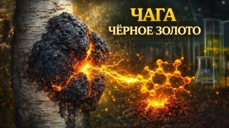 Чага. Сильнее любой химии. Раскрыта тайна самого мощного гриба в мире