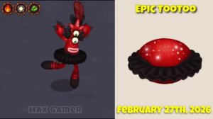 All 2026 Monster And Eggs ~ My Singing Monsters