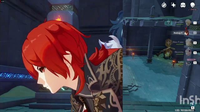 геншин от начало до конца