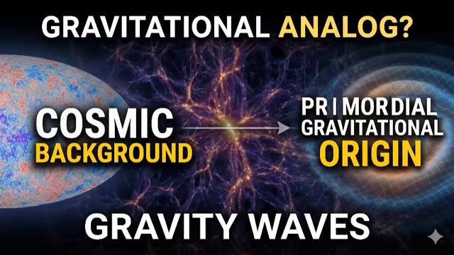 A Gravitational Analog To The Cosmic Microwave Background Radiation?