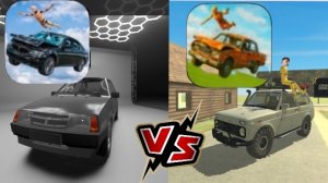 сравнение краш тест симулятор 2 и краш тест симулятор 3