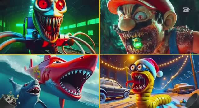 МУЛЬТИКИ ПРО МАШИНКИ И ПАРОВОЗИКИ 🚂 МОЛНИЯ МАКВИН, ТОМАС И МАРИО ✨ ВЕСЕЛЫЙ ТАНЕЦ ⚡️ БИТВА ГЕРОЕВ