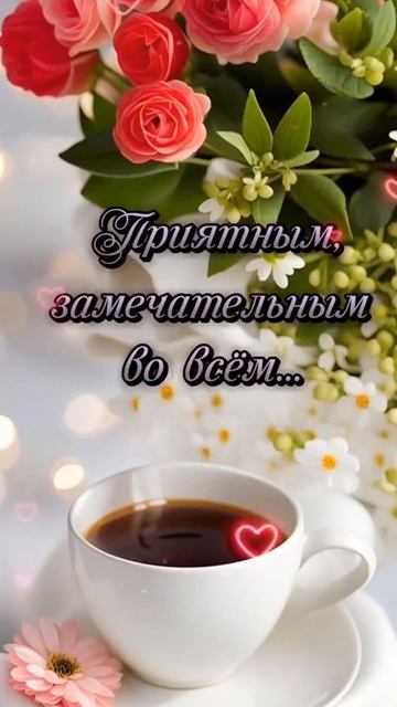 Доброе-доброе утро, Друзья!☕💐🌿💖