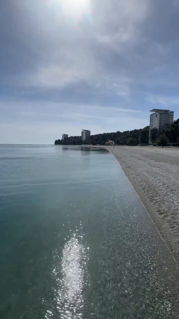 Утро Пицунды в апреле